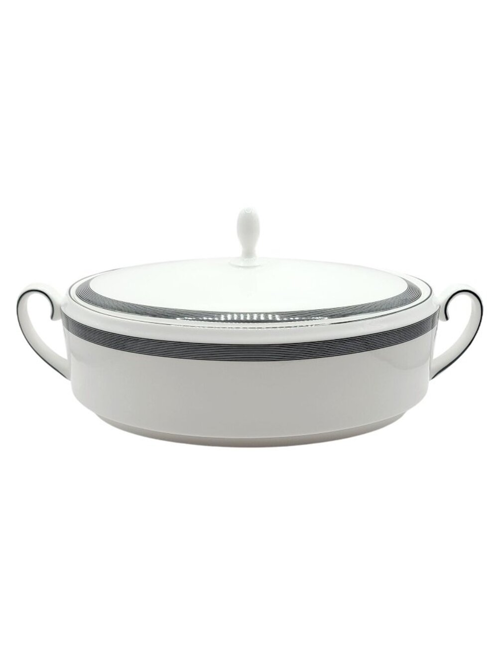 Wedgwood Vera Wang Cosmos Covered Vegetable Serving Dish Tureen Bone China New